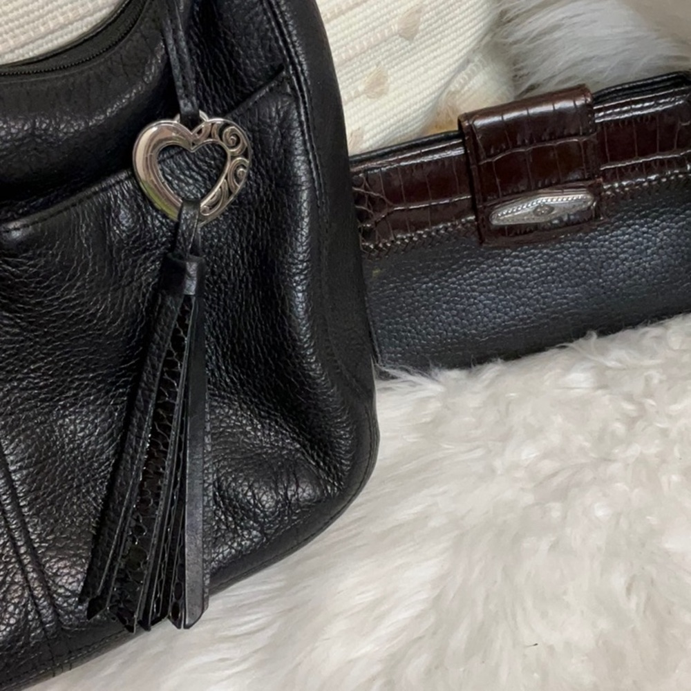 Brighton | ✨Vintage ✨ Hobo Shoulder Bag + Wallet Bundle - Picture 6 of 7
